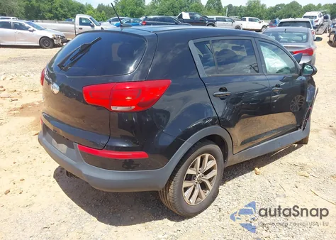 2014 Kia Sportage Lx from USA, damaged, VIN KNDPB3ACXE7569133